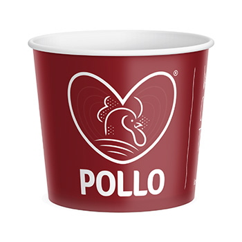 153_FC25 600ml Food Container Pollo